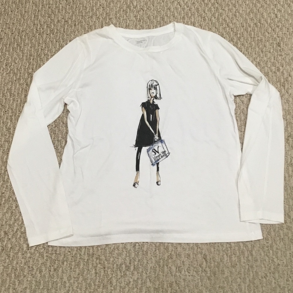 Simply Vera by Vera Wang Women L/S Tee